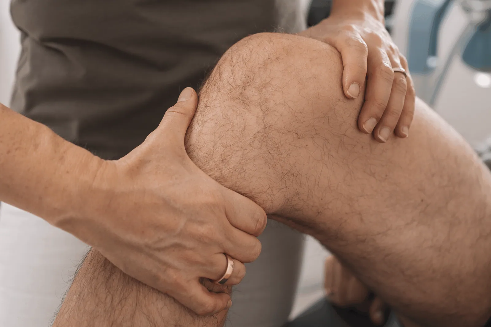 Behandlung am Knie